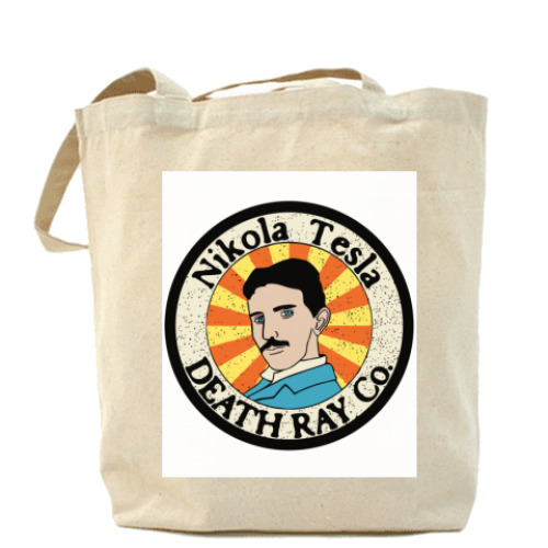 Сумка шоппер с принтом Death ray Co.