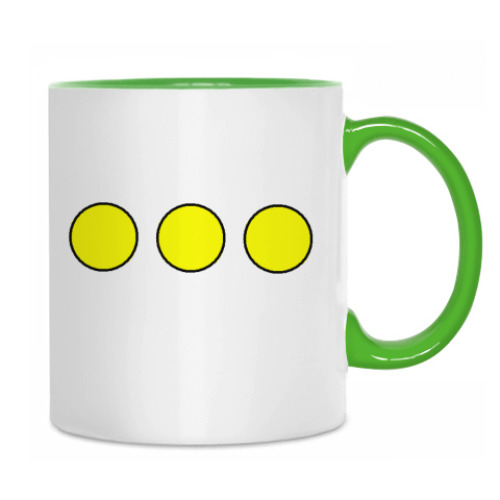 Кружка с принтом pacmen