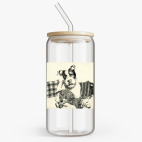 Банка с бамбуковой крышкой