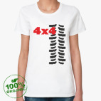 Женская футболка органик