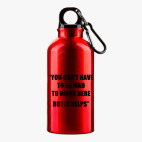 Металлическая бутылка 400 мл UV-DTF