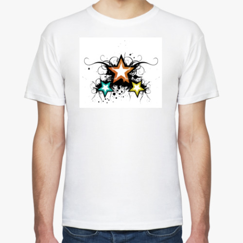 Футболка с принтом Звезды