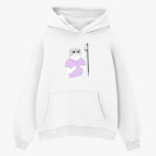 Толстовка худи оверсайз