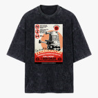 Футболка оверсайз вареная