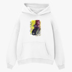 Толстовка худи оверсайз