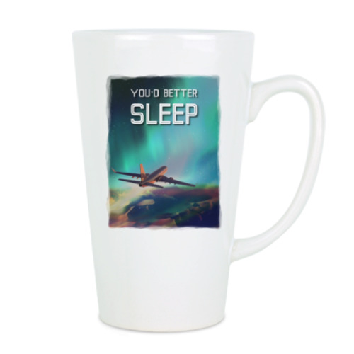 Чашка Латте с принтом Лангольеры