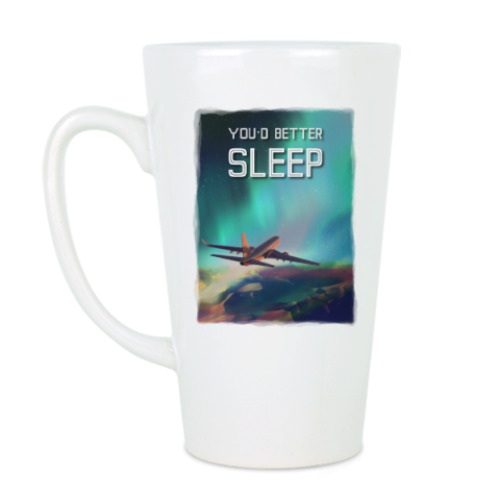 Чашка Латте с принтом Лангольеры