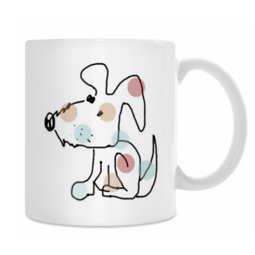 Кружка с принтом Mr. Dog