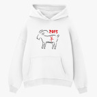 Толстовка худи оверсайз