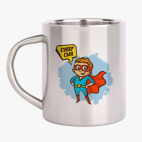 Кружка металлическая