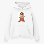 Толстовка худи оверсайз