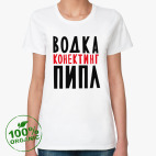 Женская футболка органик