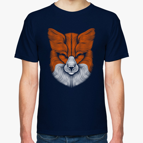 Футболка с принтом Лиса Fox