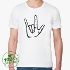 Мужская футболка органик