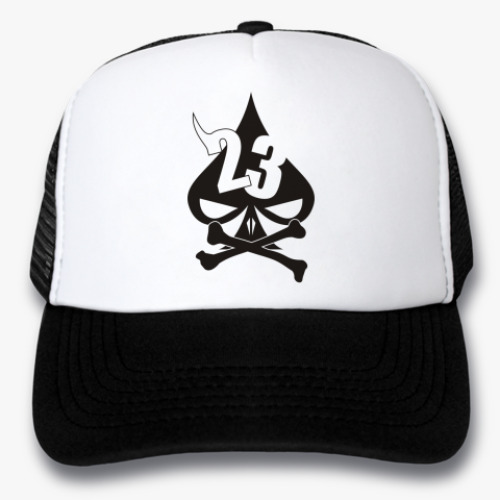 Кепка-тракер с принтом  spade