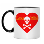 Кружка двухцветная