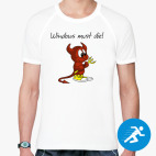 Мужская спортивная футболка