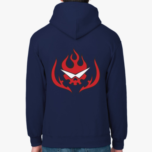 Толстовка худи с принтом Gurren Lagann