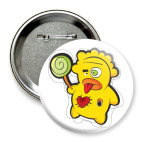 Значок 75 мм Монстрик