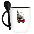 Кружка с ложкой