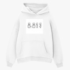 Толстовка худи оверсайз