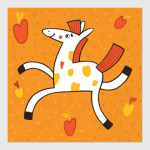 Веселая лошадка