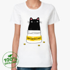 Женская футболка органик