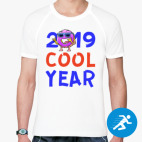 Мужская спортивная футболка