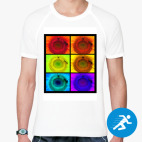 Мужская спортивная футболка