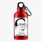 Металлическая бутылка 400 мл UV-DTF