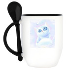 Кружка с ложкой