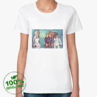 Женская футболка органик