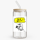 Банка с бамбуковой крышкой