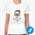 Женская спортивная футболка