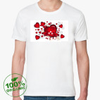 Мужская футболка органик