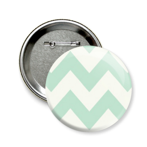 Значок 58мм с принтом шеврон