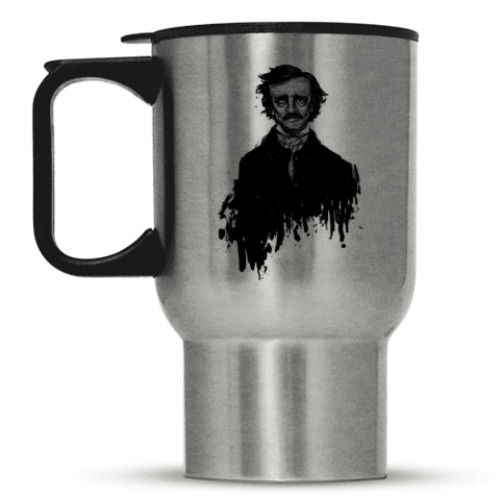 Кружка-термос с принтом Эдгар Аллан По