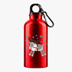 Металлическая бутылка 400 мл UV-DTF