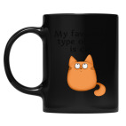 Кружка цветная UV-DTF