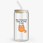 Банка с бамбуковой крышкой