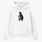 Толстовка худи оверсайз