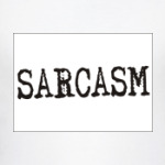Табличка сарказм