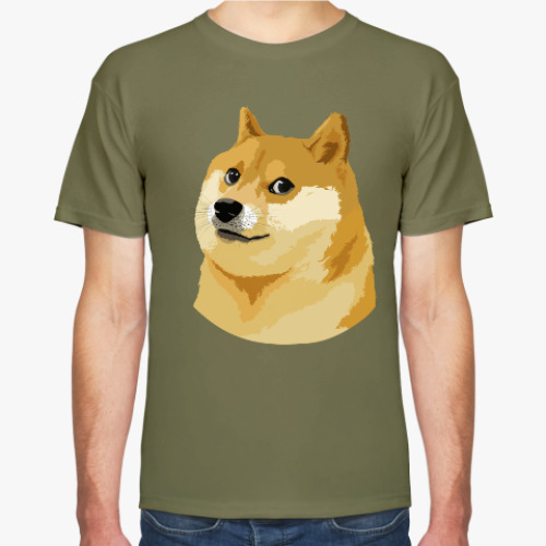 Футболка с принтом DOGE