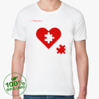 Мужская футболка органик