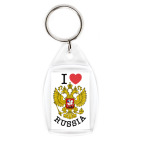 Брелок 4.2 x 2.9 см Россия