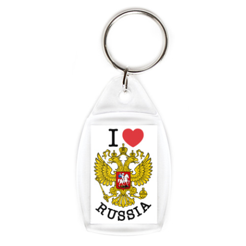 Брелок с принтом Россия