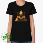 Женская футболка органик