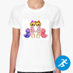 Женская спортивная футболка