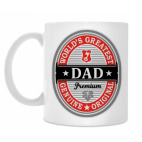 Классическая кружка Премиум папа