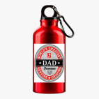 Металлическая бутылка 400 мл UV-DTF